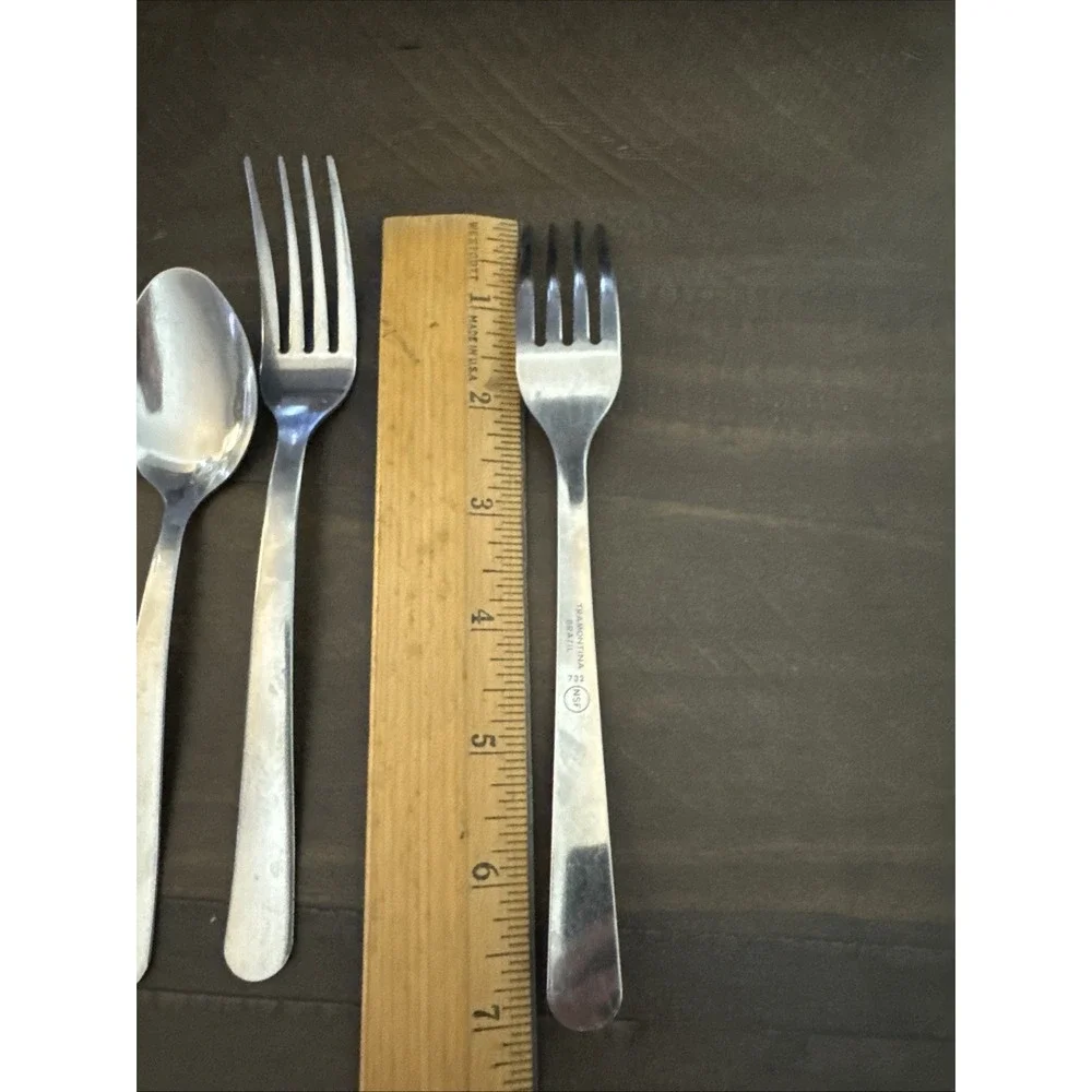 Tramontina Brazil NSF 732 Stainless 4 Tablespoons / 2 Forks Flatware